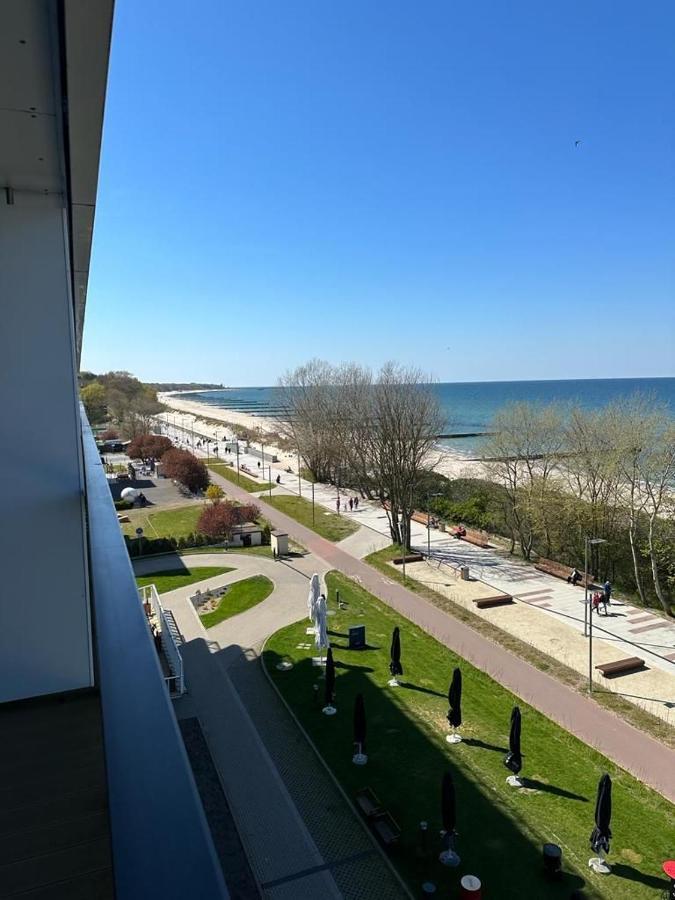 Apartament 409 Z Widokiem Na Morze - Seaside Kolobrzeg Bagian luar foto